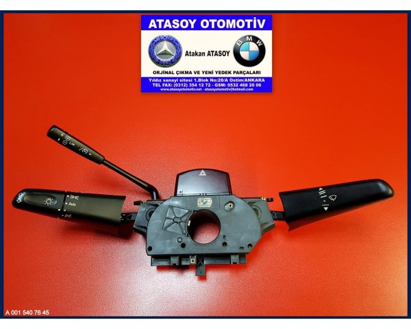 MERCEDES W163 ML SİNYAL KOLU 0015407645 , 0015401945 0015406545 A0015407645 A0015401945 A0015406545 A 001 540 76 45 A 001 540 19 45 A 001 540 65 45 LK 01403130 LK 01403100 LK 01403120 MERCEDES ML SİNYAL KOLU